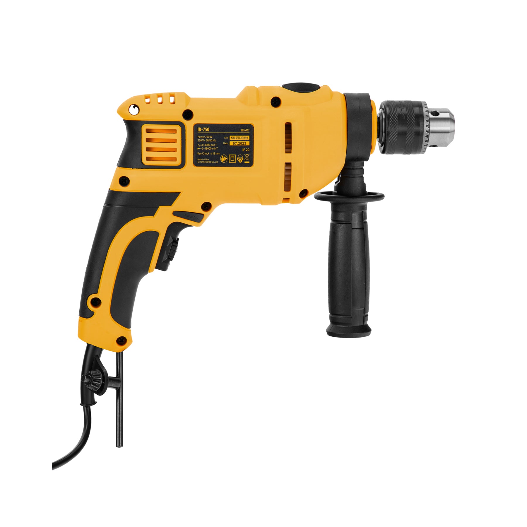 Denzel Impact Drill ID-750 750W 8826307 (1 Year Warranty)
