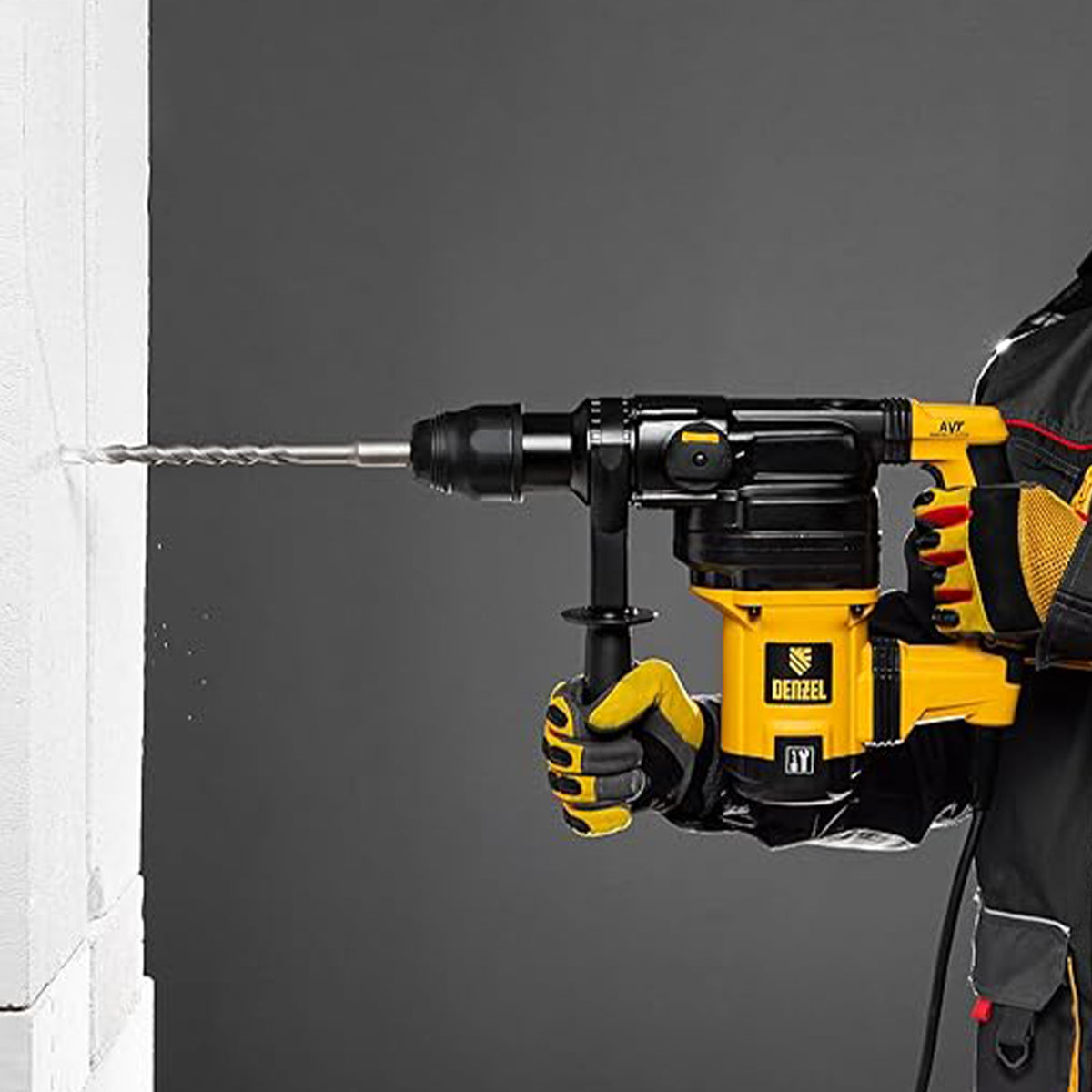 Denzel SDS Max Rotary Hammer RHV-1050 1050W 8826620 (1 Year Warranty)