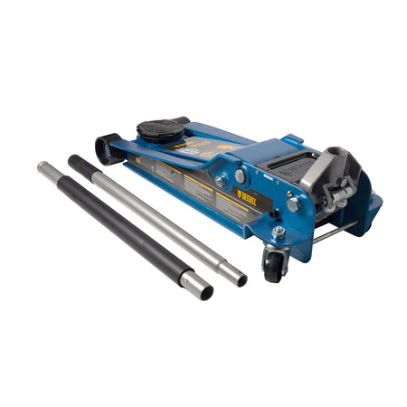 Denzel 3.5T Heavy Duty Trolley Jack Low Profile Quick Lift 100-565Mm 7751135 (6 Month Warranty)