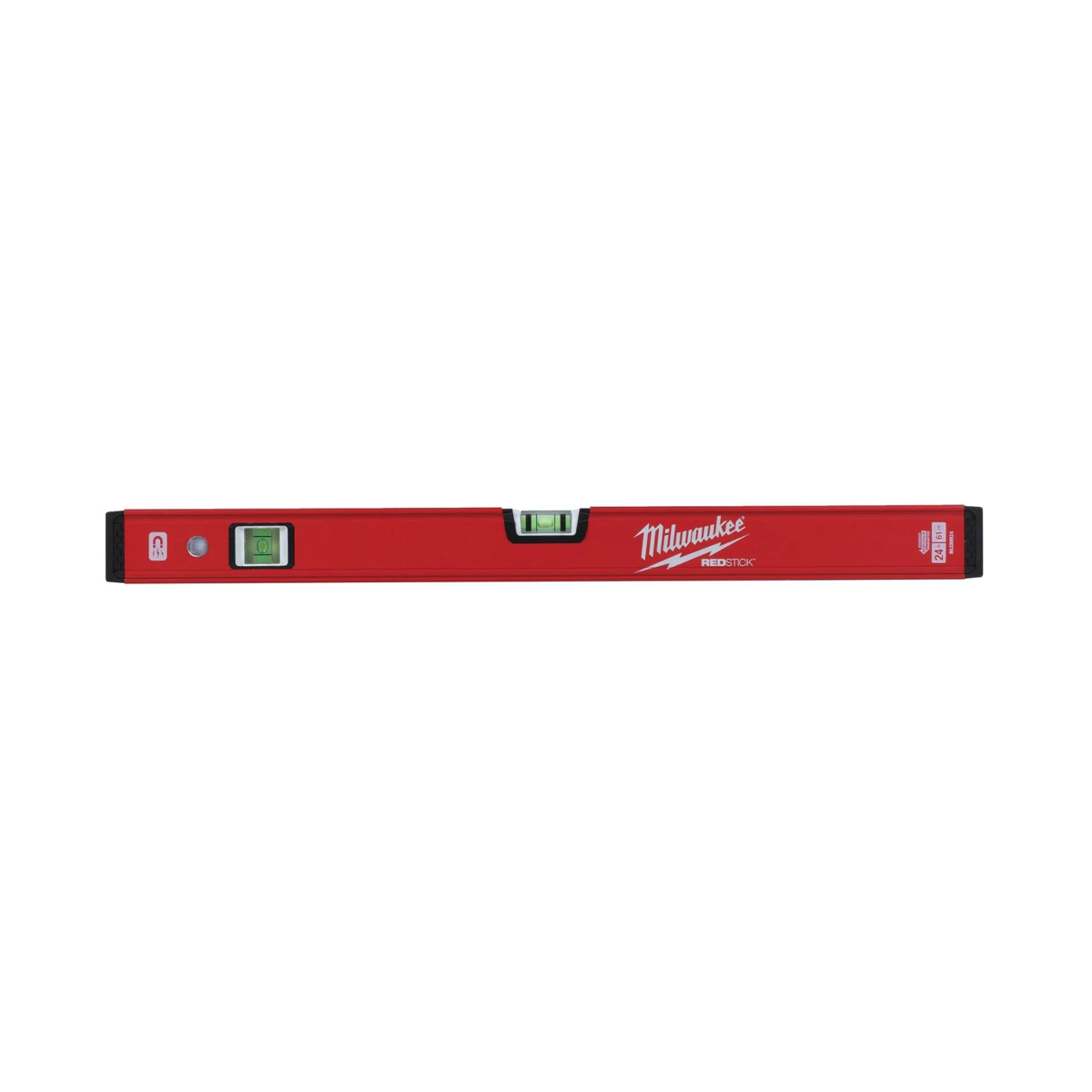 Red Milwaukee tool on a white background