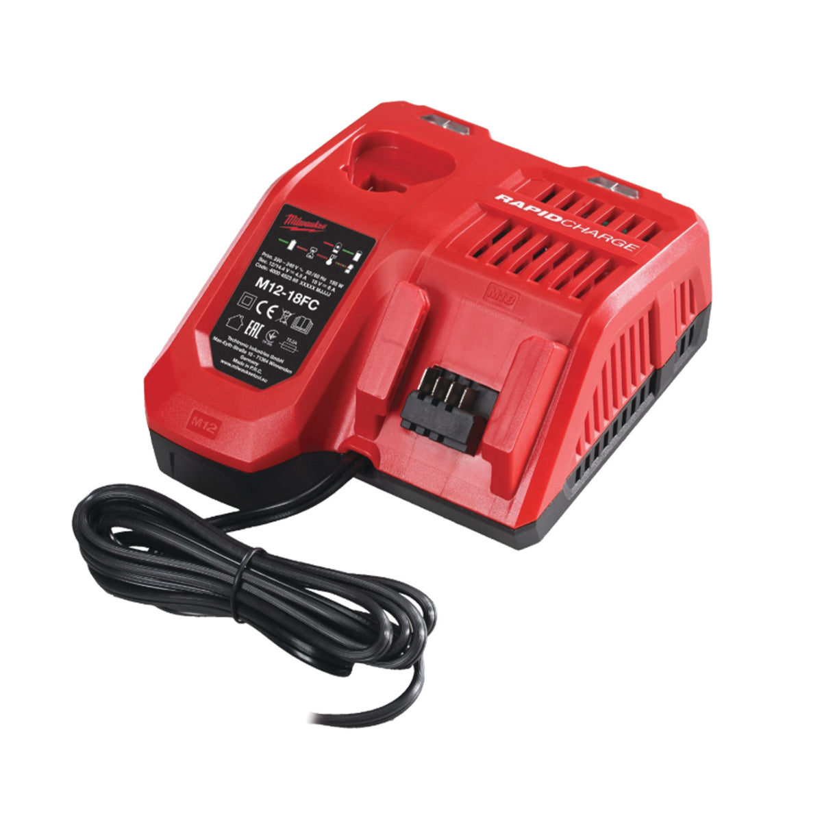 Milwaukee M12-18FC Fast Chager In2 4932451079
