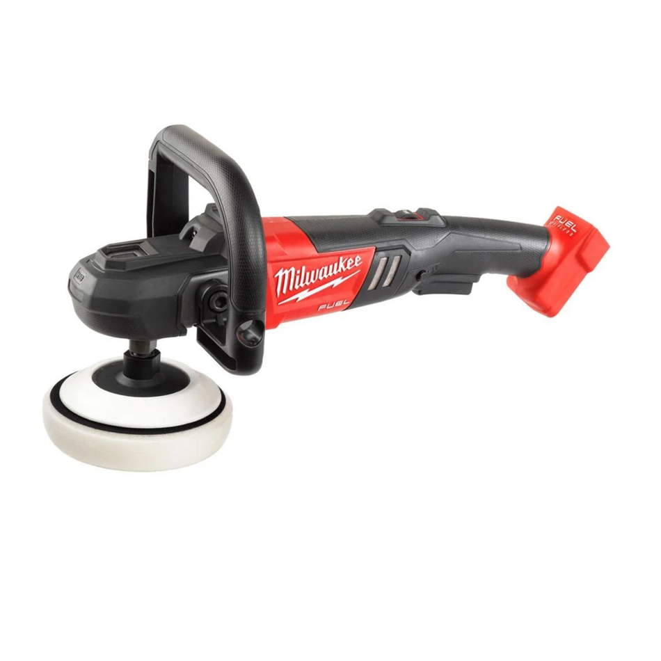 Milwaukee power buffer/polisher on a white background
