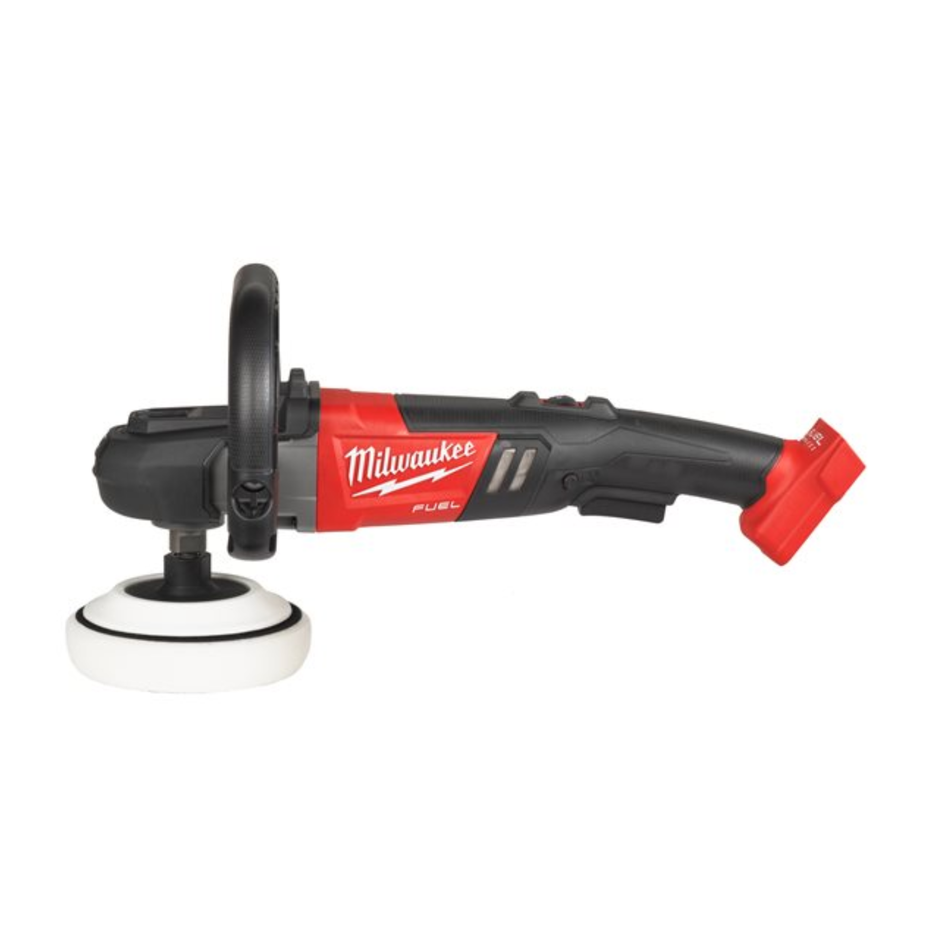 Milwaukee power buffer/polisher on a white background