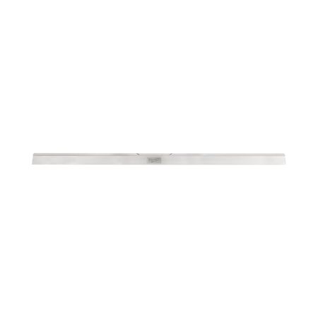 Rectangular light fixture on a white background