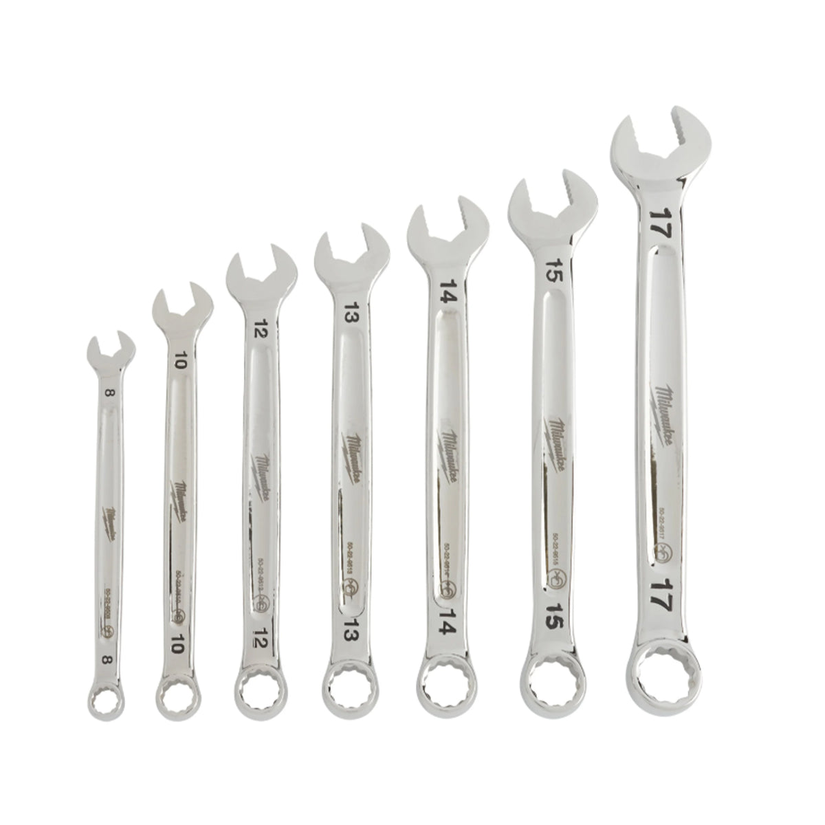 Milwaukee Maxbite Metric Combination Spanner Sets 7Pc MWHT4932464257