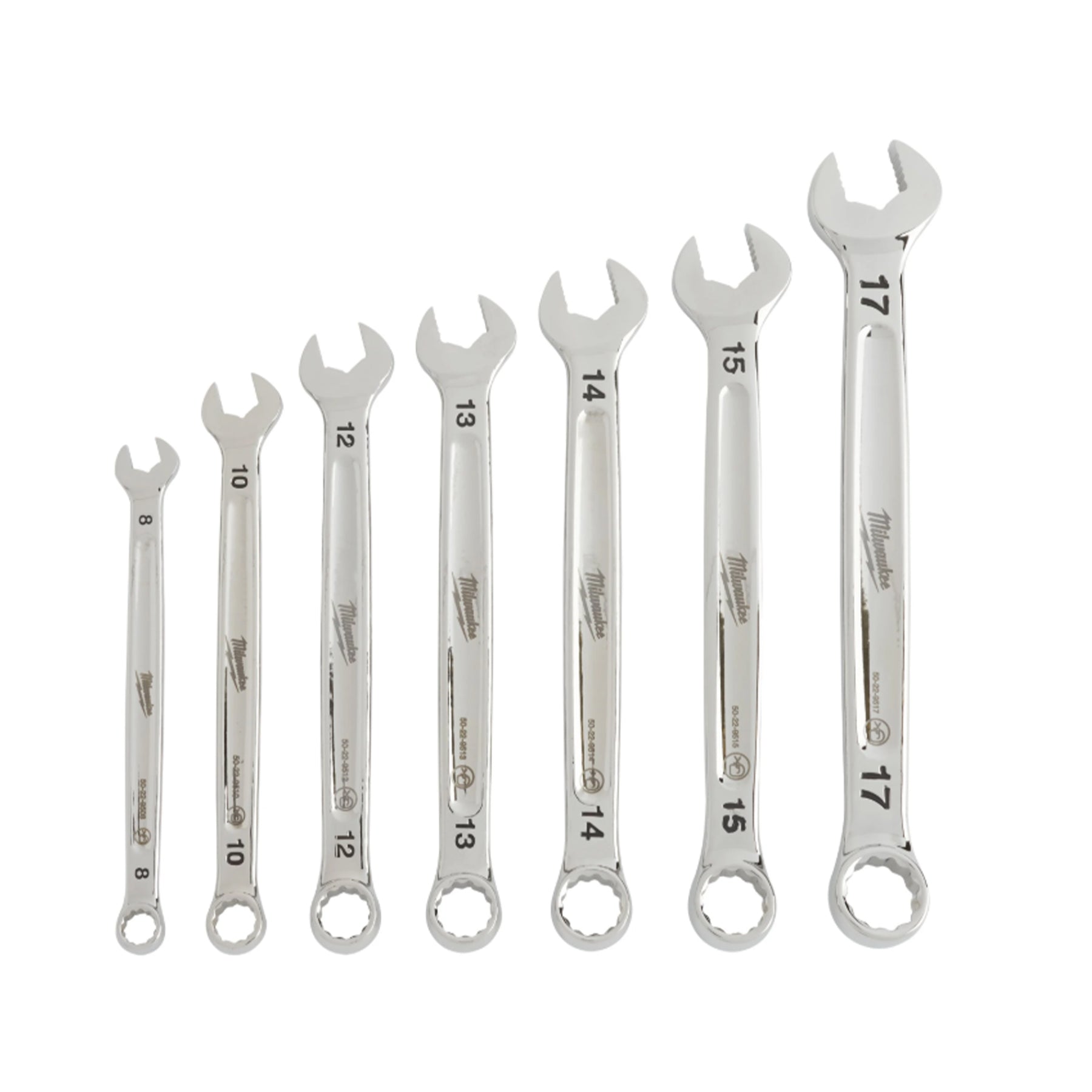 Milwaukee Maxbite Metric Combination Spanner Sets 7Pc MWHT4932464257