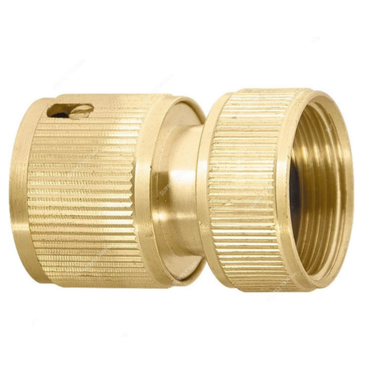 PALISAD Brass Hose Quick Connector Internal Thread 3/4 inch 662558 for hose connections, irrigation systems, and outdoor watering applications.