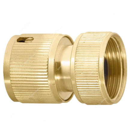 PALISAD Brass Hose Quick Connector Internal Thread 3/4 inch 662558 for hose connections, irrigation systems, and outdoor watering applications.