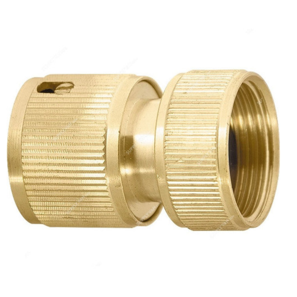 PALISAD Brass Hose Quick Connector Internal Thread 3/4 inch 662558 for hose connections, irrigation systems, and outdoor watering applications.