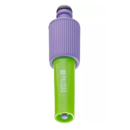 PALISAD Garden Hose Nozzle Adjustable 651828 for garden watering, irrigation systems, and outdoor cleaning applications.