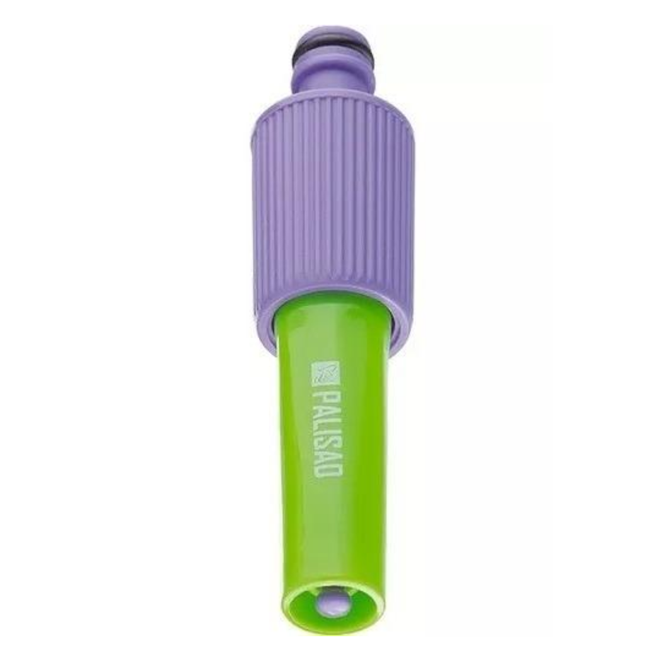 PALISAD Garden Hose Nozzle Adjustable 651828 for garden watering, irrigation systems, and outdoor cleaning applications.