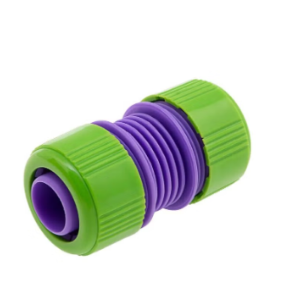 PALISAD Hose Repair Connector 1 inch Plastic 664338 for repairing garden hoses and irrigation system connections.