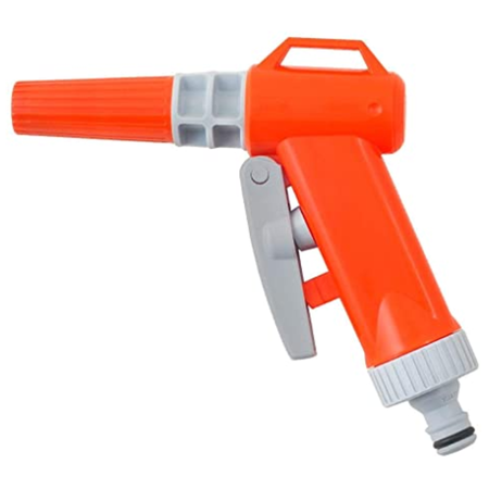 SIRO Male Coupling Nozzle with Pistol Grip 4600 Italy for garden watering, outdoor cleaning, and irrigation applications.