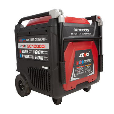 SECO inverter generator on a white background