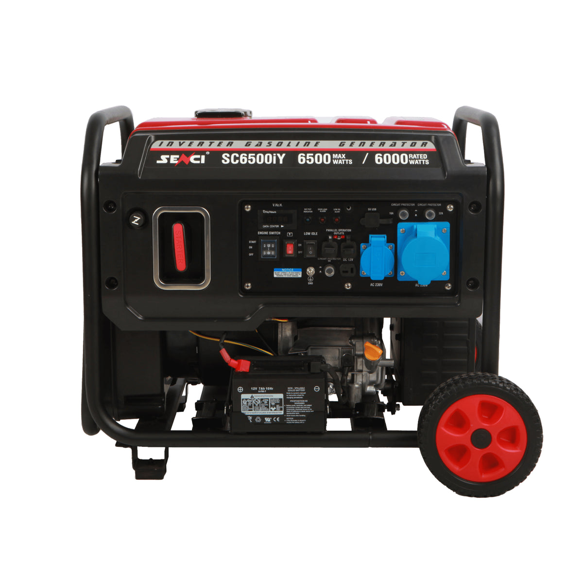 Senci Silent Inverter Generator SC6500I (Output 5500W)