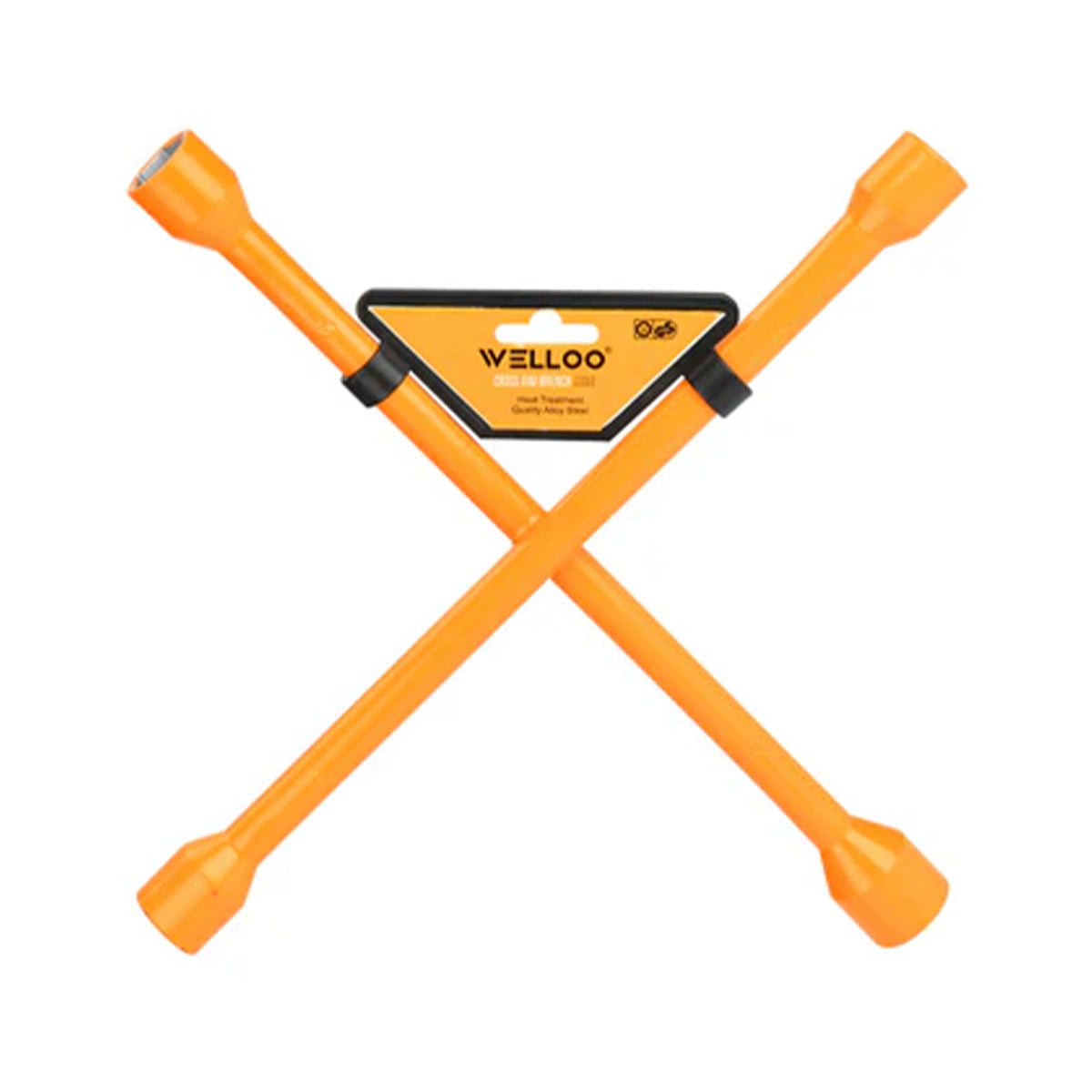 Two orange tools with a 'Welloo' brand label on a white background