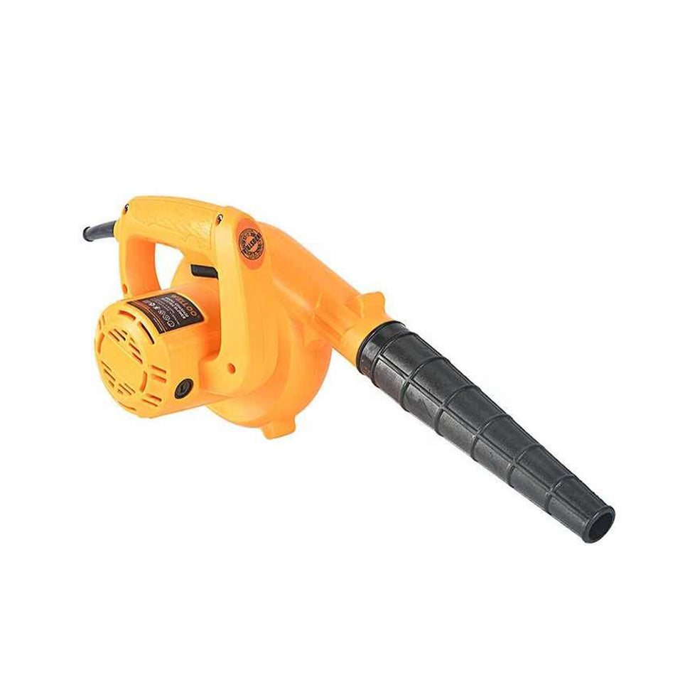 WELLOO Electric Blower EBW32400 for leaf collection, garden cleanup, driveway cleaning, and outdoor maintenance applications.