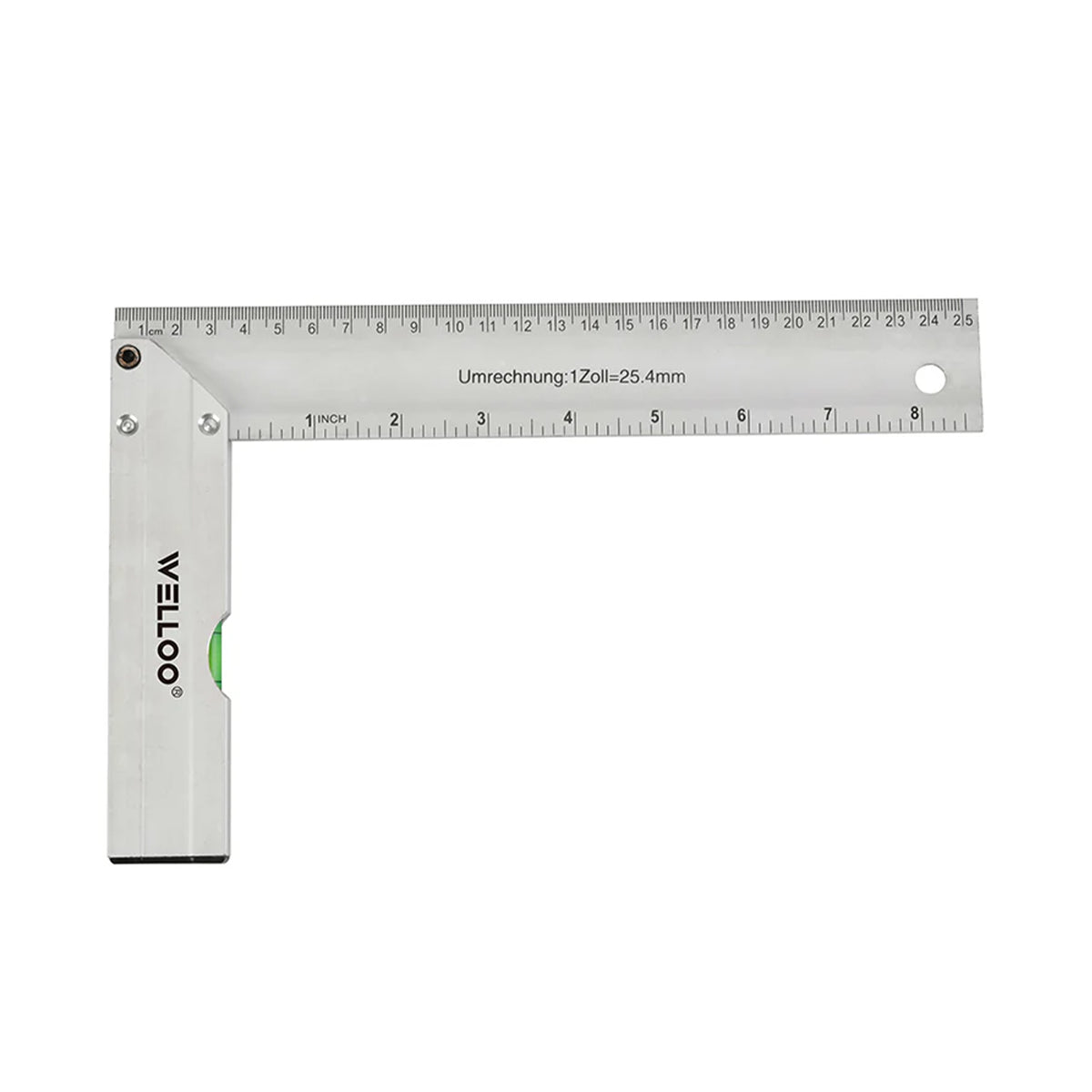 Welloo Aluminum Try Square 10"/25Cm AlR6125 & 16"/40Cm AIR6140