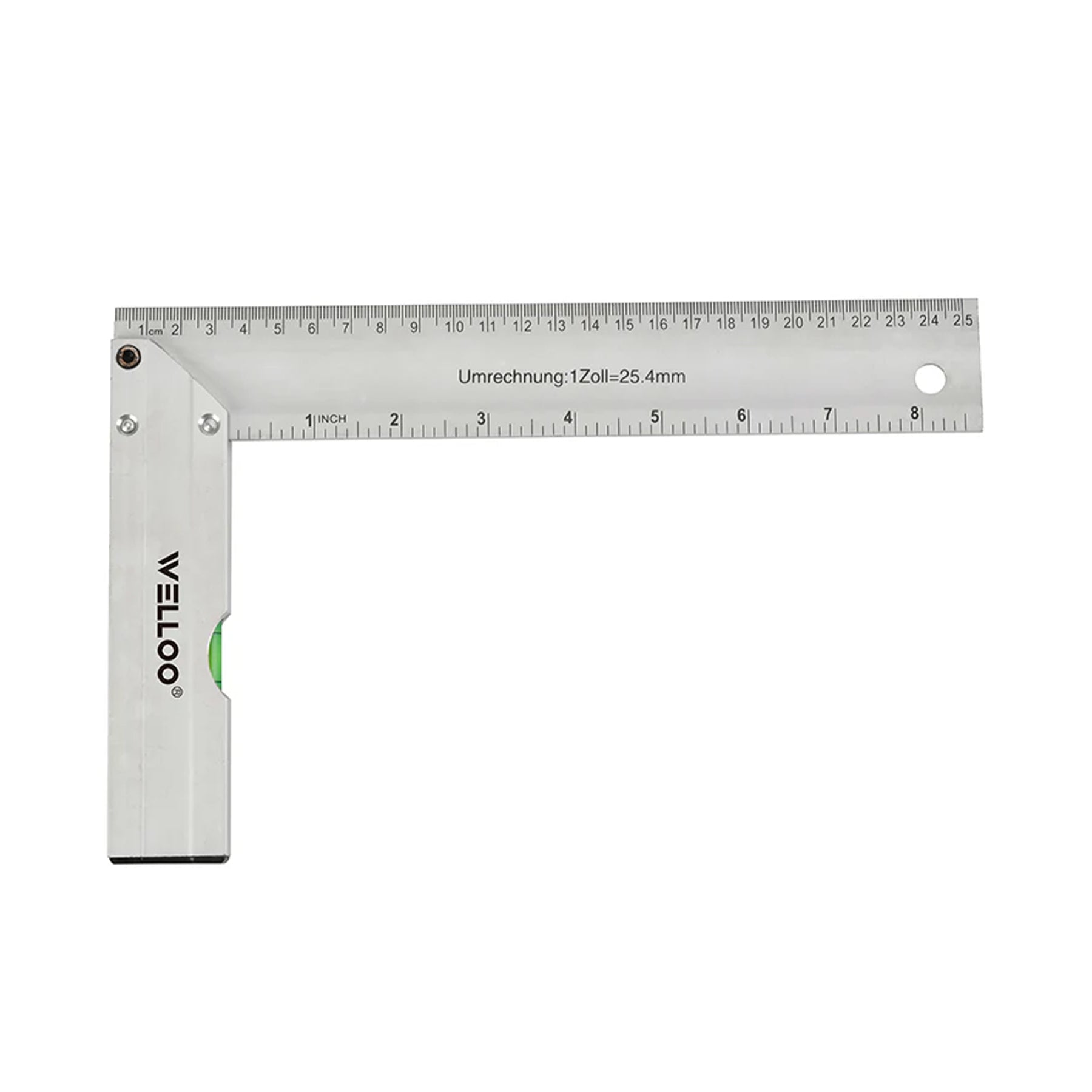 Welloo Aluminum Try Square 10"/25Cm AlR6125 & 16"/40Cm AIR6140