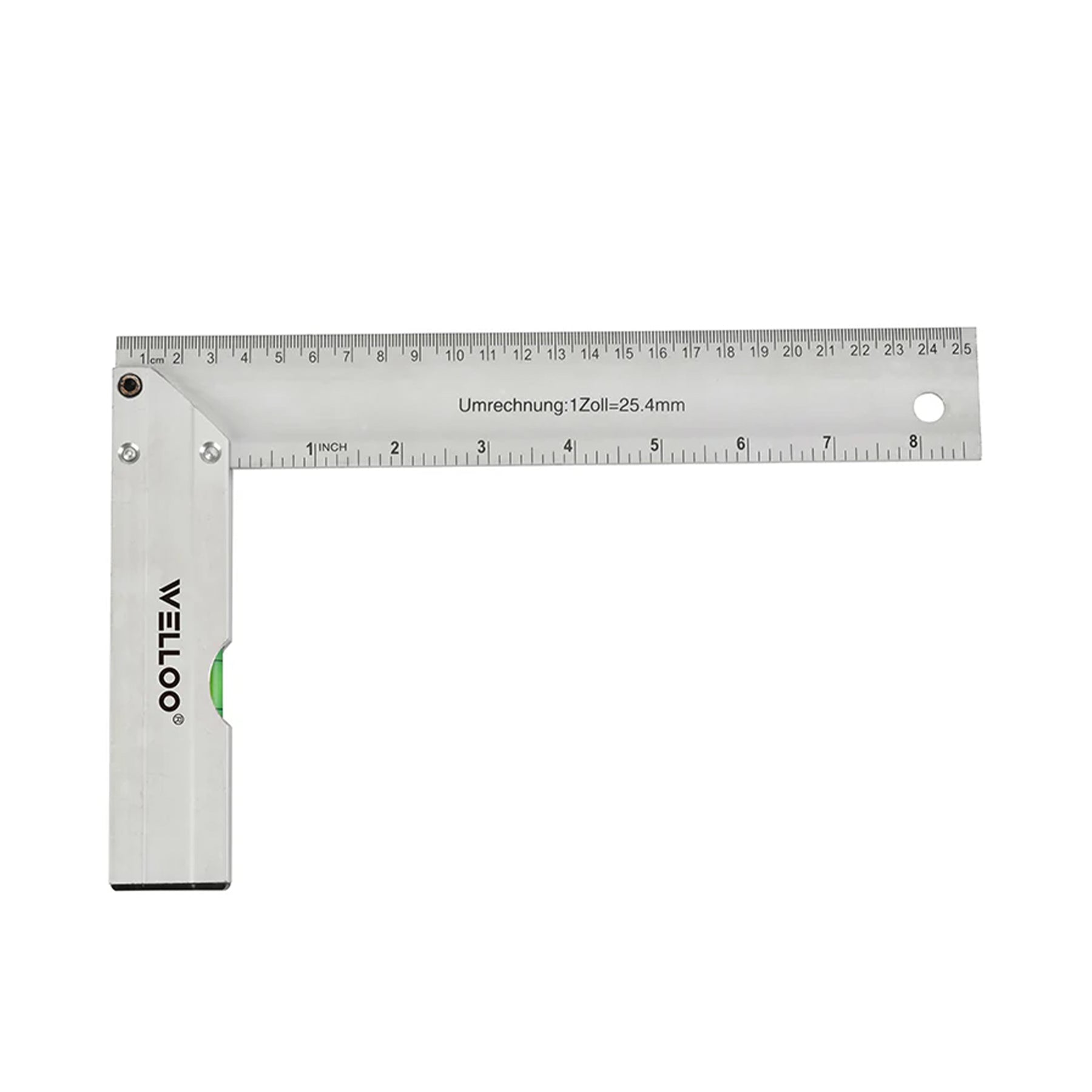 Welloo Aluminum Try Square 10"/25Cm AlR6125 & 16"/40Cm AIR6140