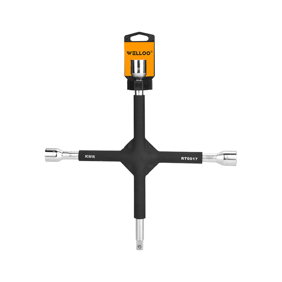 Welloo Cross Wrench 14" 17-19-21-23mm CRW1403A
