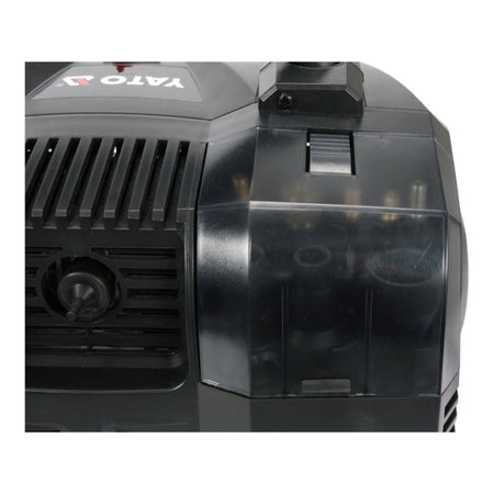 Black generator with Yato branding on a white background