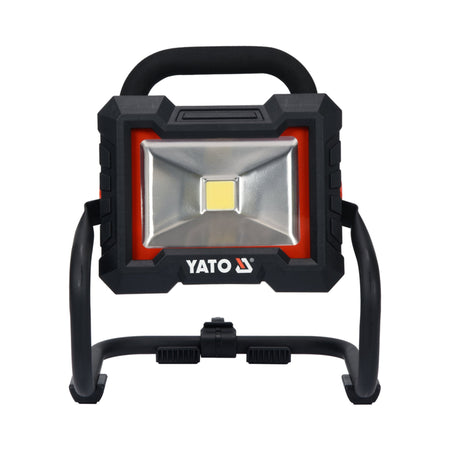 Yato work light on a white background