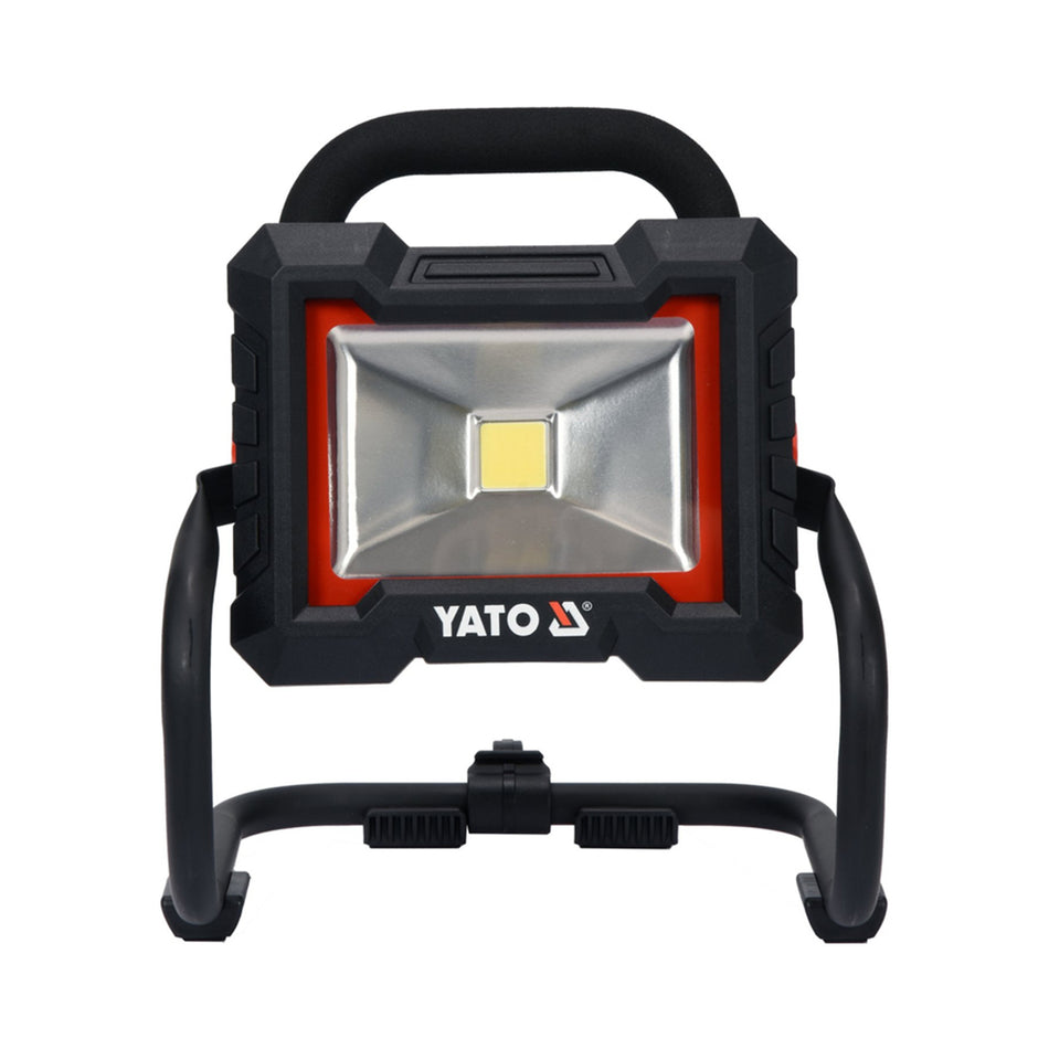 Yato work light on a white background