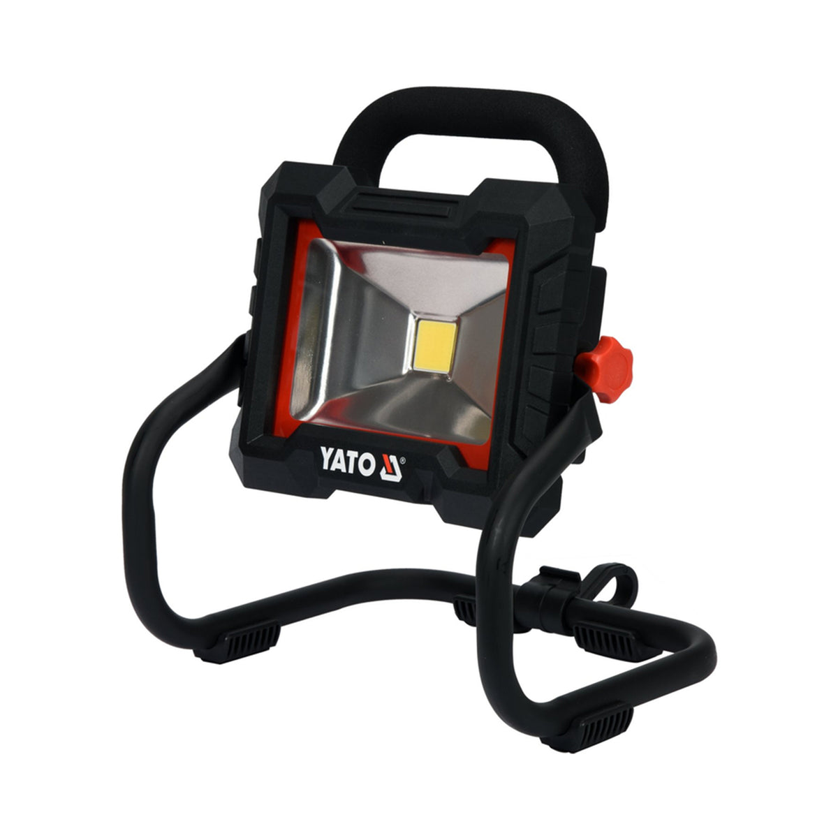 Yato work light on a white background