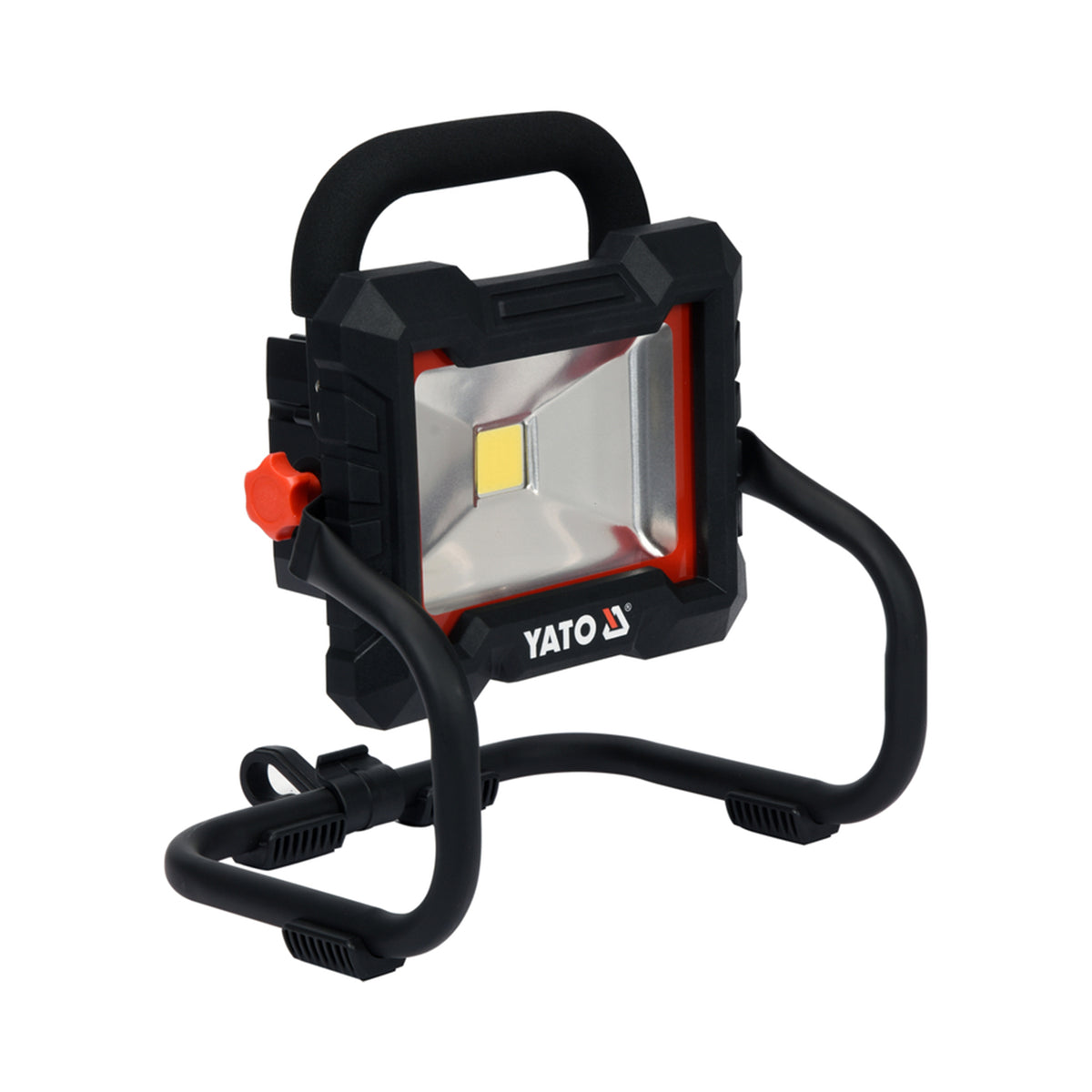 Yato work light on a white background