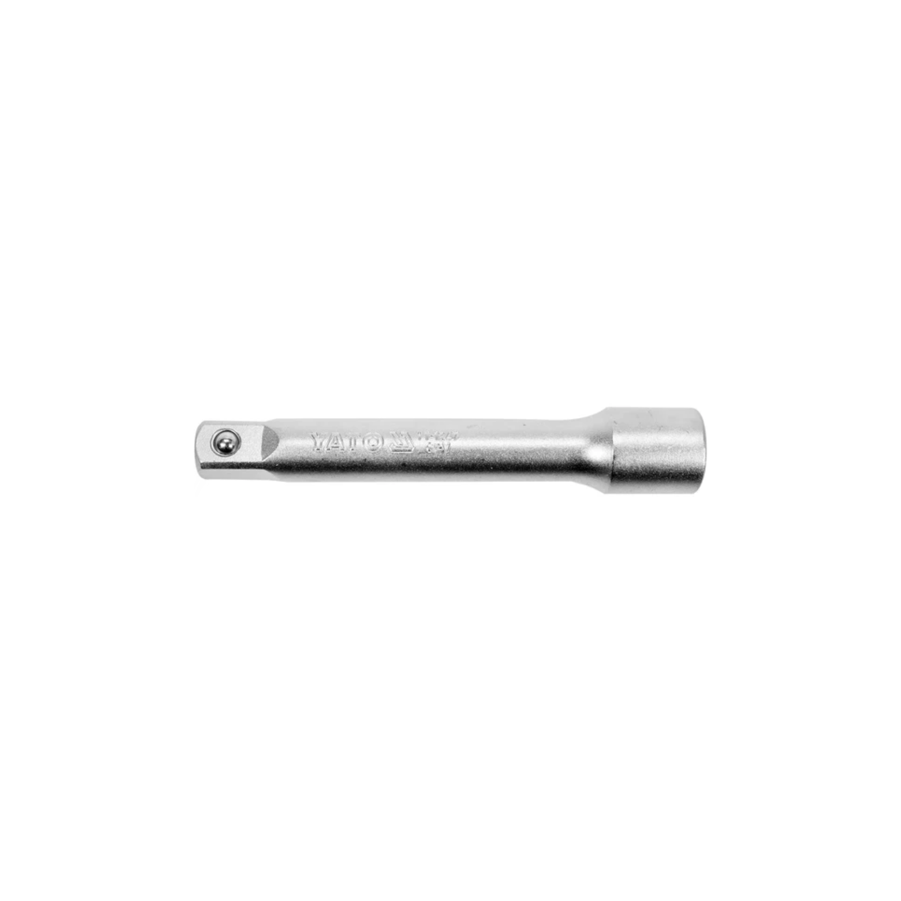 Metal tool bit on a white background