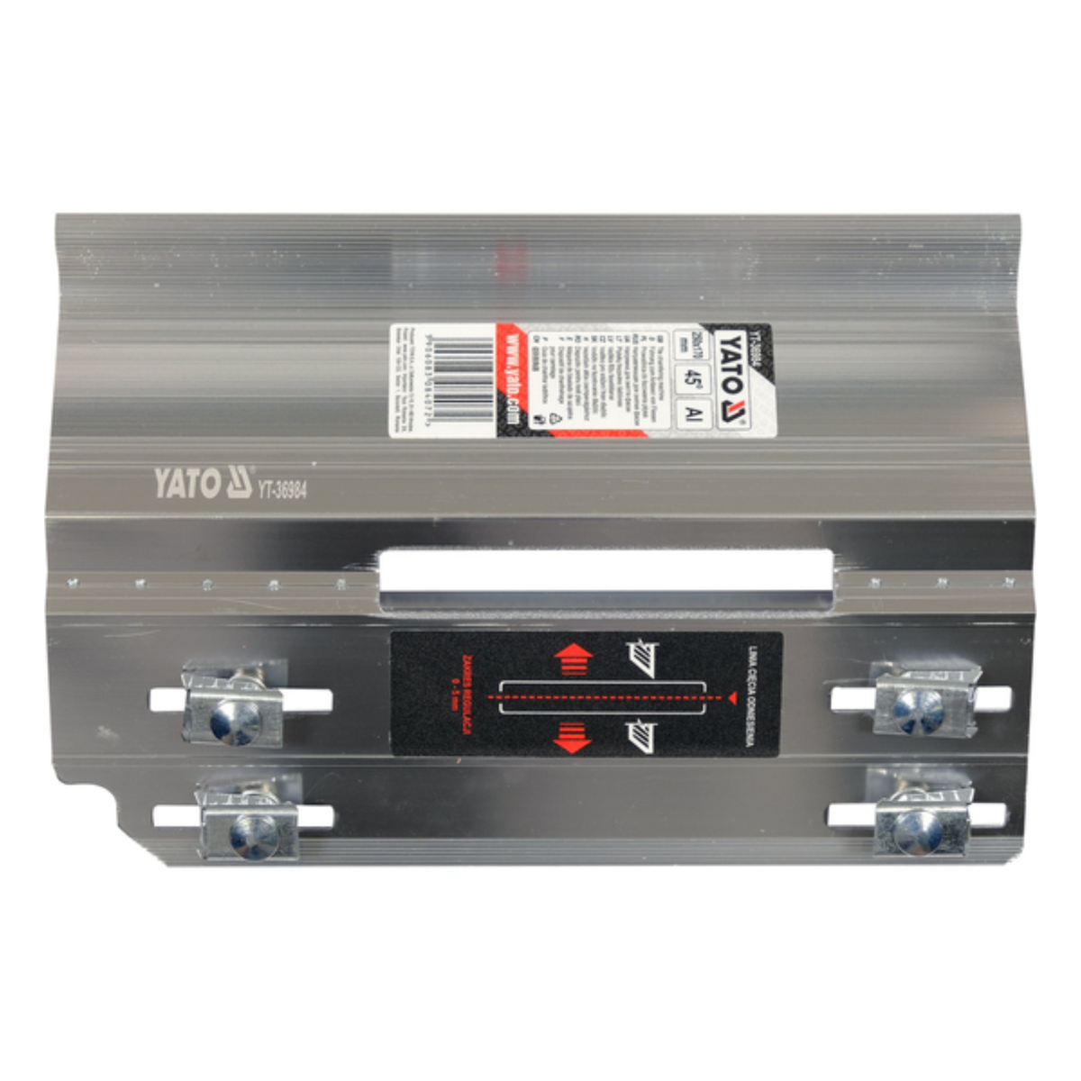 YATO IT-3084 aluminum contactor relay module with terminal blocks and a label sticker on a white background.