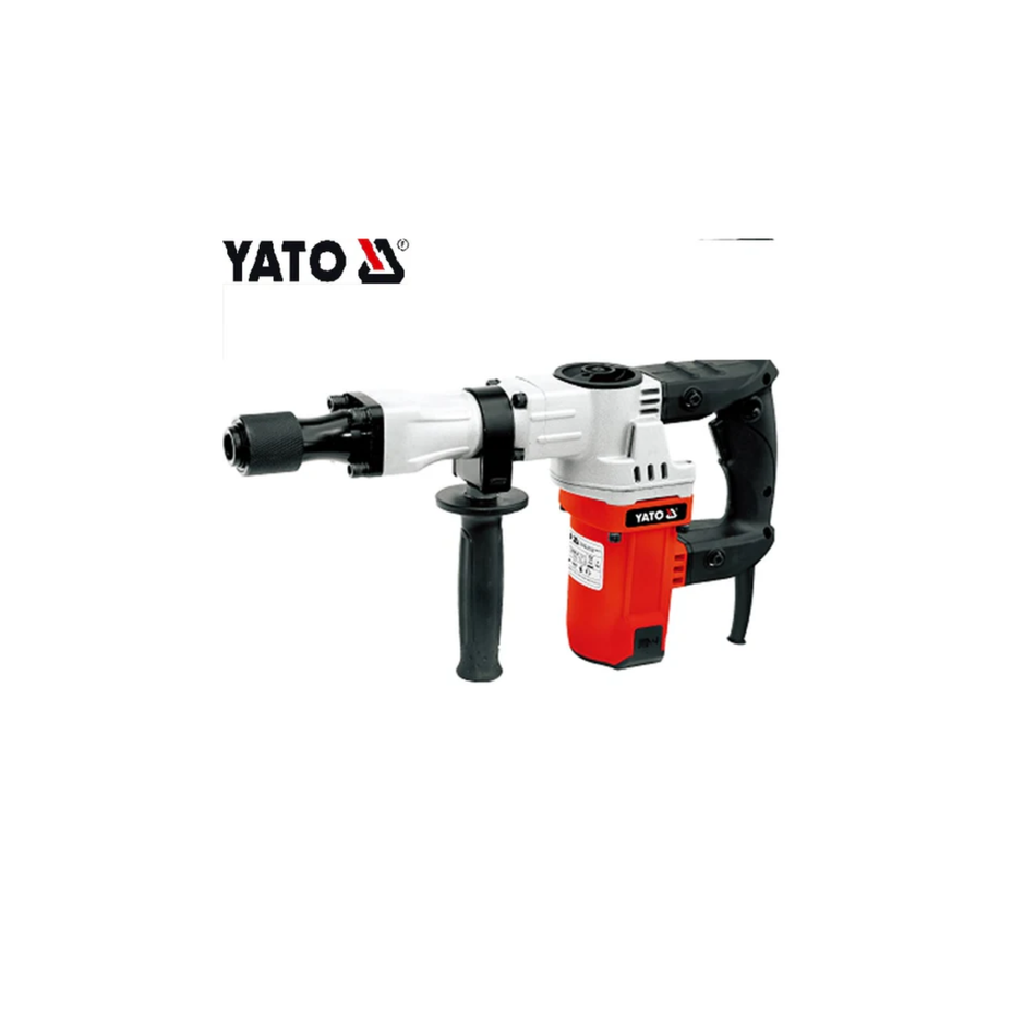 Yato rotary hammer drill on a white background