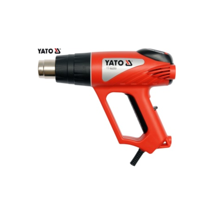 Red heat gun with YATO branding on a white background