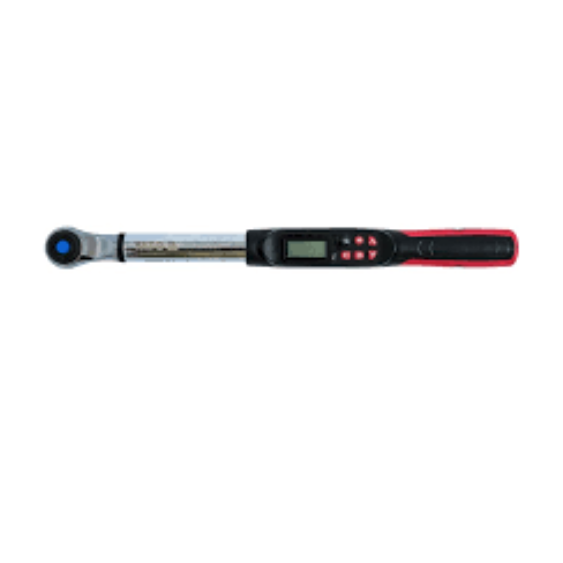 Digital torque wrench on a white background