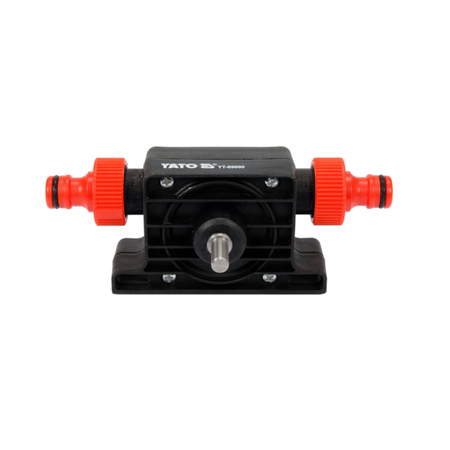 Black and red mechanical component with YATO branding on a white background