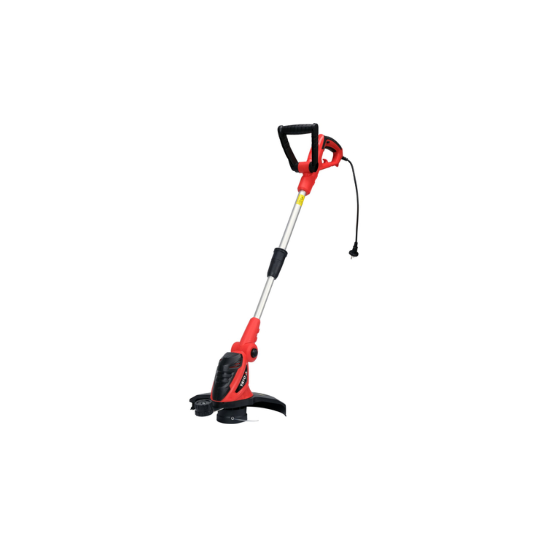 YATO Electric Grass Trimmer 550W YT-85234B for lawn maintenance, grass trimming, and garden edge cutting applications.