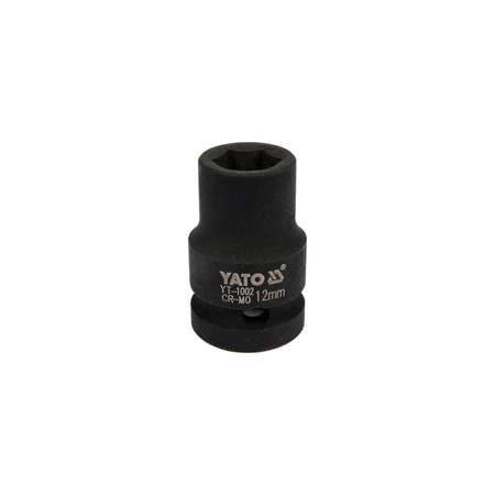 Black Yato tool socket on a white background