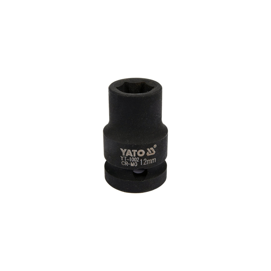 Black Yato tool socket on a white background