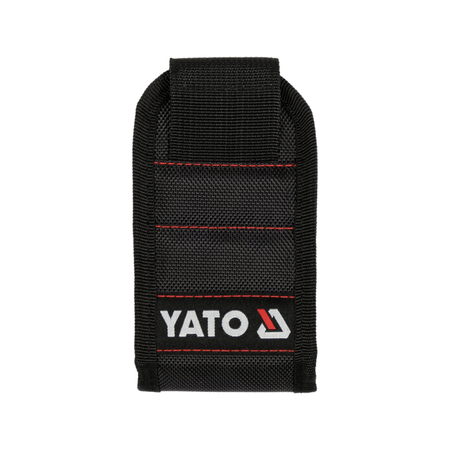 Black tool pouch with Yato logo on a white background