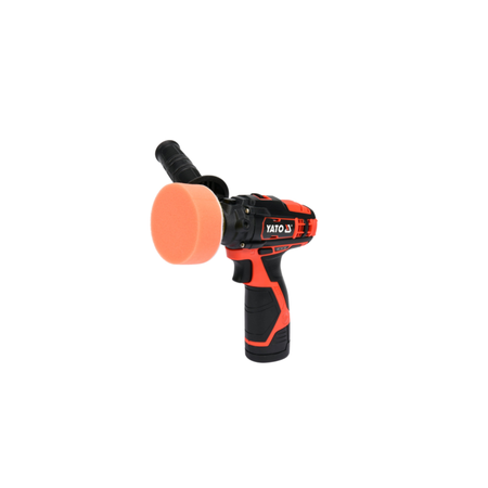 Yato power tool with orange and black design on a white background