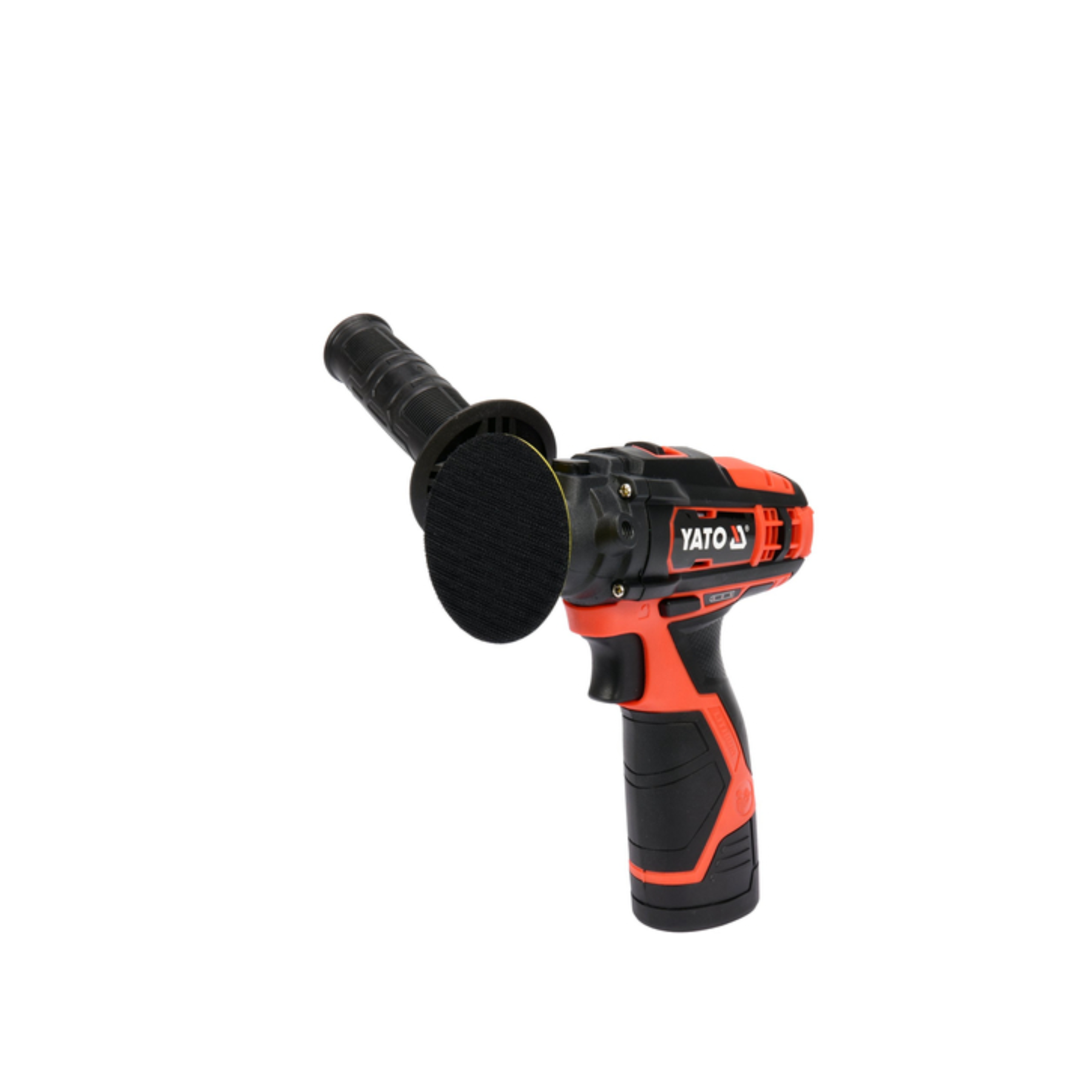 Black and orange impact driver with Yato branding on a white background