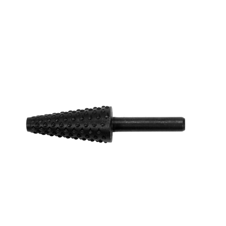 Metal bolt on a white background
