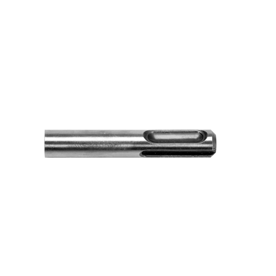 Metal cylindrical tool on a white background