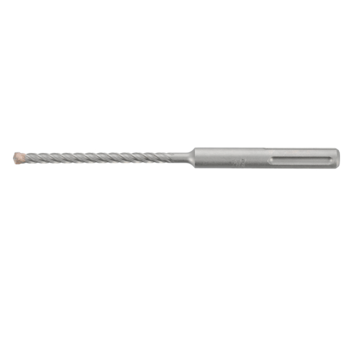 Serrated knife with black handle on a white background
