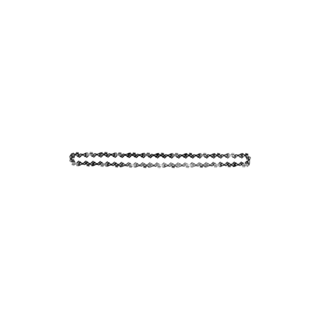 Saw chain on a white background