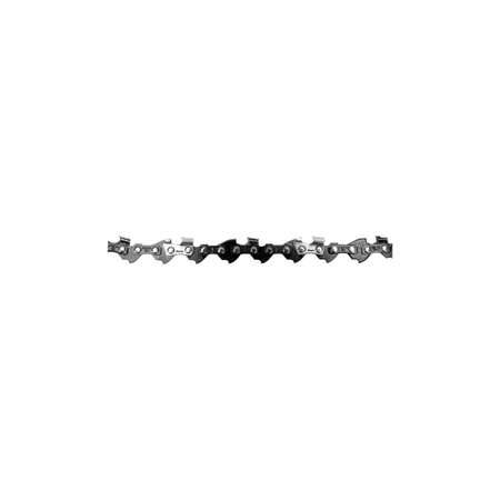 Saw chain on a white background