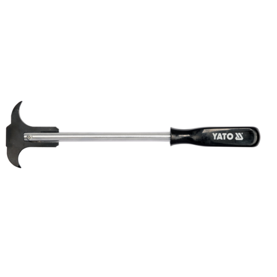 Yato tool with a black handle on a white background