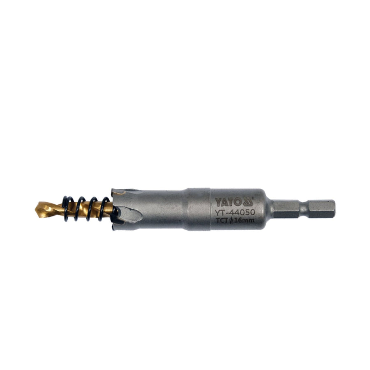 Yato drill bit on a white background