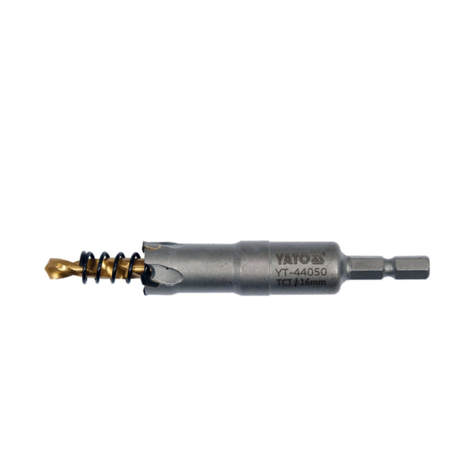 Yato drill bit on a white background